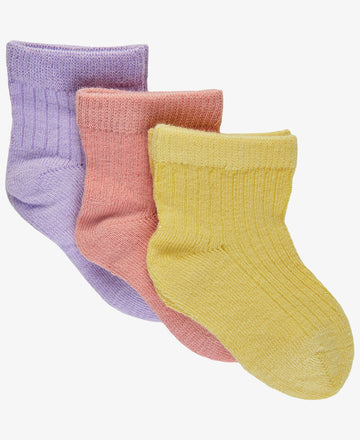 BABY 3-PACK ANKLE SOCK